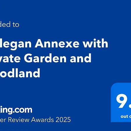Hallegan Annexe With Private Garden And Woodland *